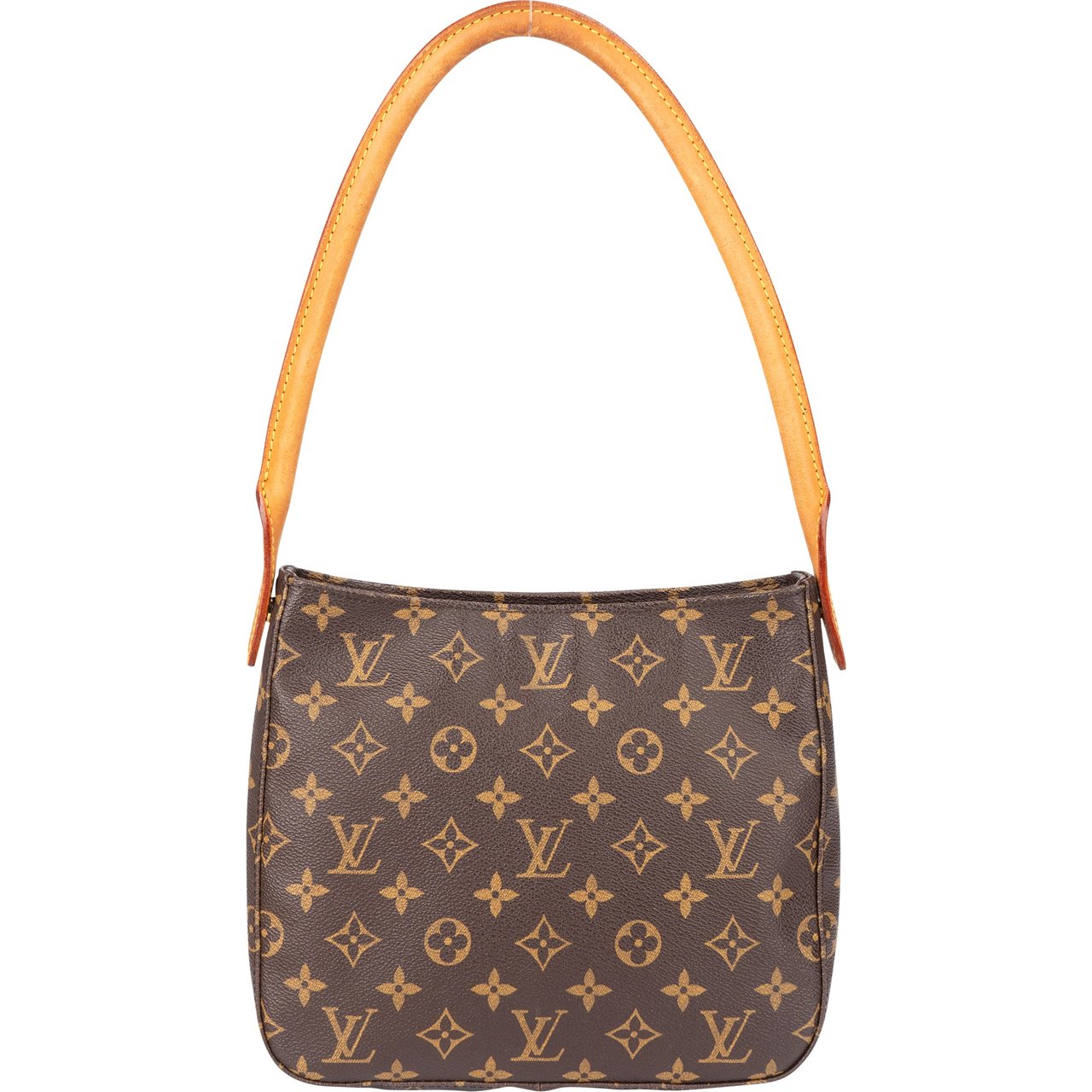 Louis Vuitton Louis Vuitton Canvas Monogram Looping MM Shoulder Bag Bruin