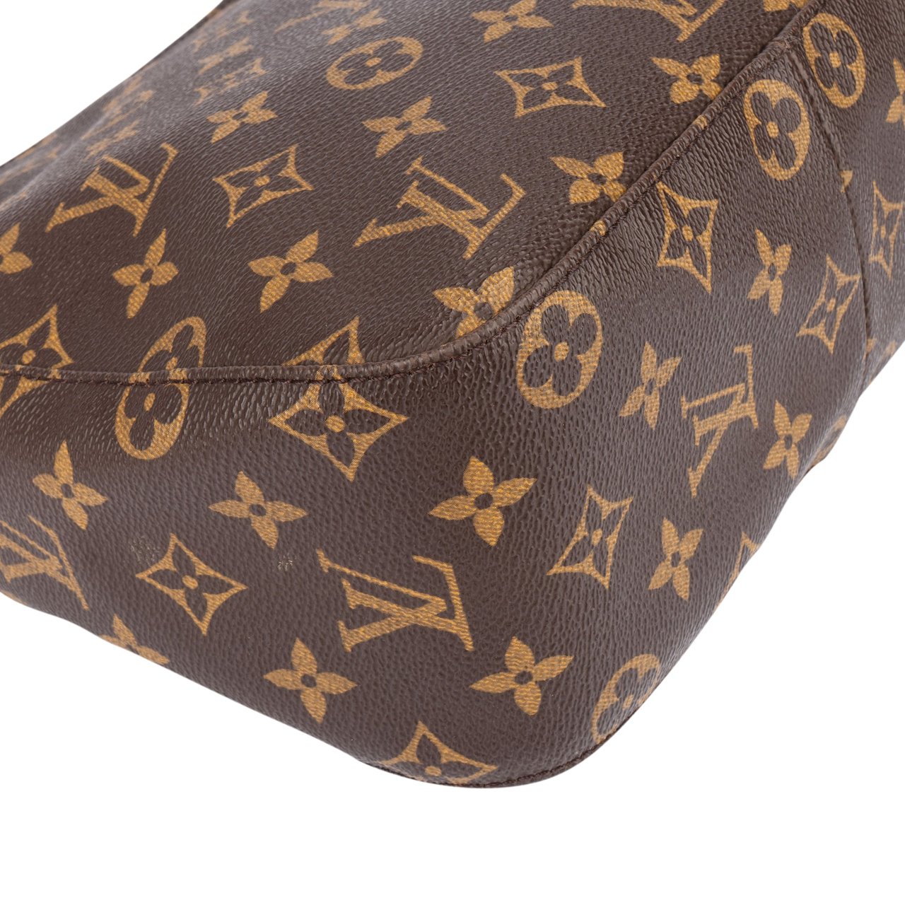 Louis Vuitton Louis Vuitton Canvas Monogram Looping MM Shoulder Bag Bruin