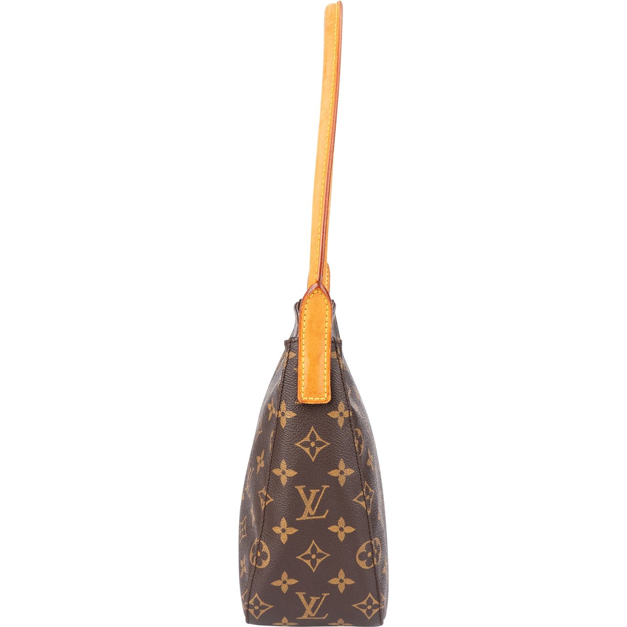 Louis Vuitton Louis Vuitton Canvas Monogram Looping MM Shoulder Bag Bruin