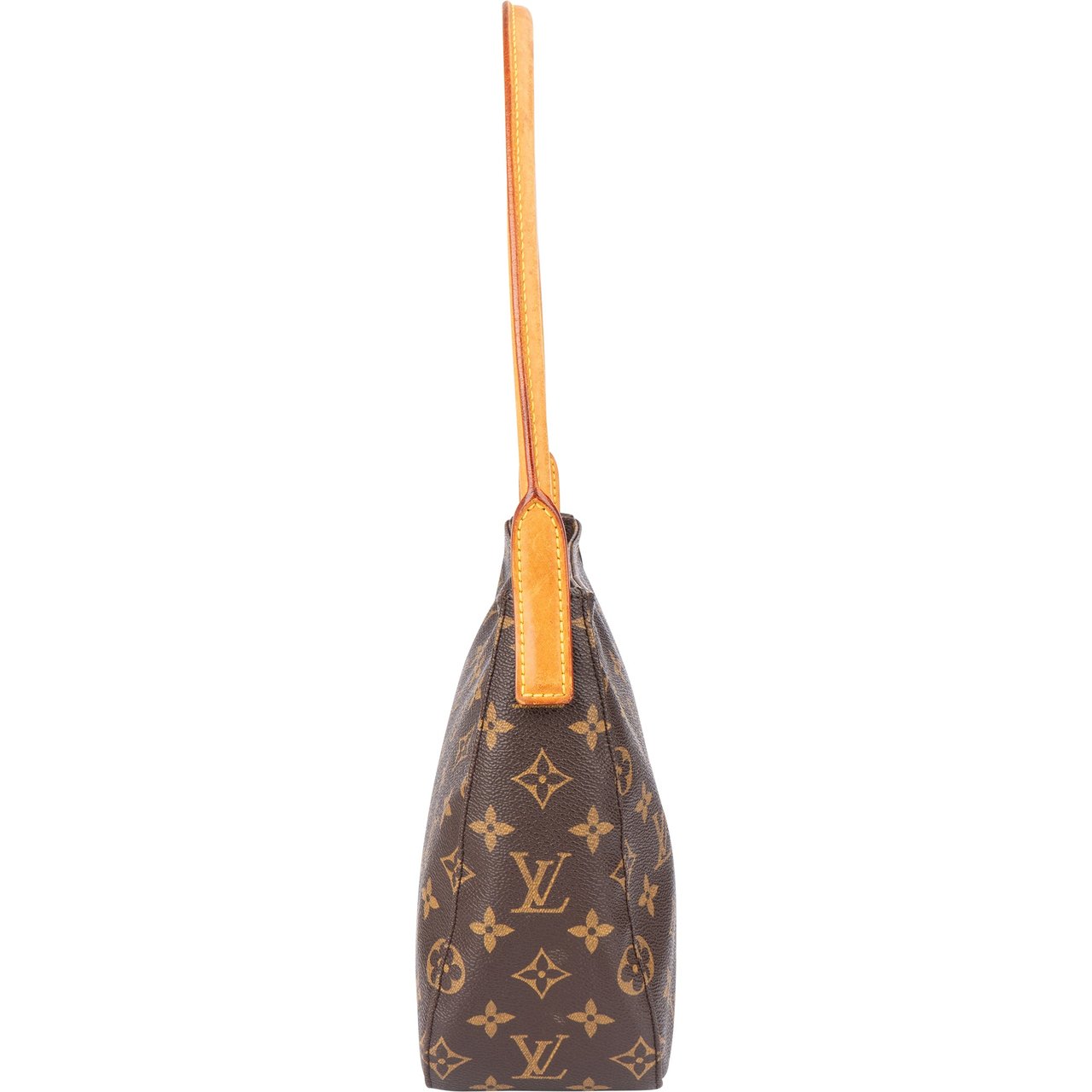 Louis Vuitton Louis Vuitton Canvas Monogram Looping MM Shoulder Bag Bruin