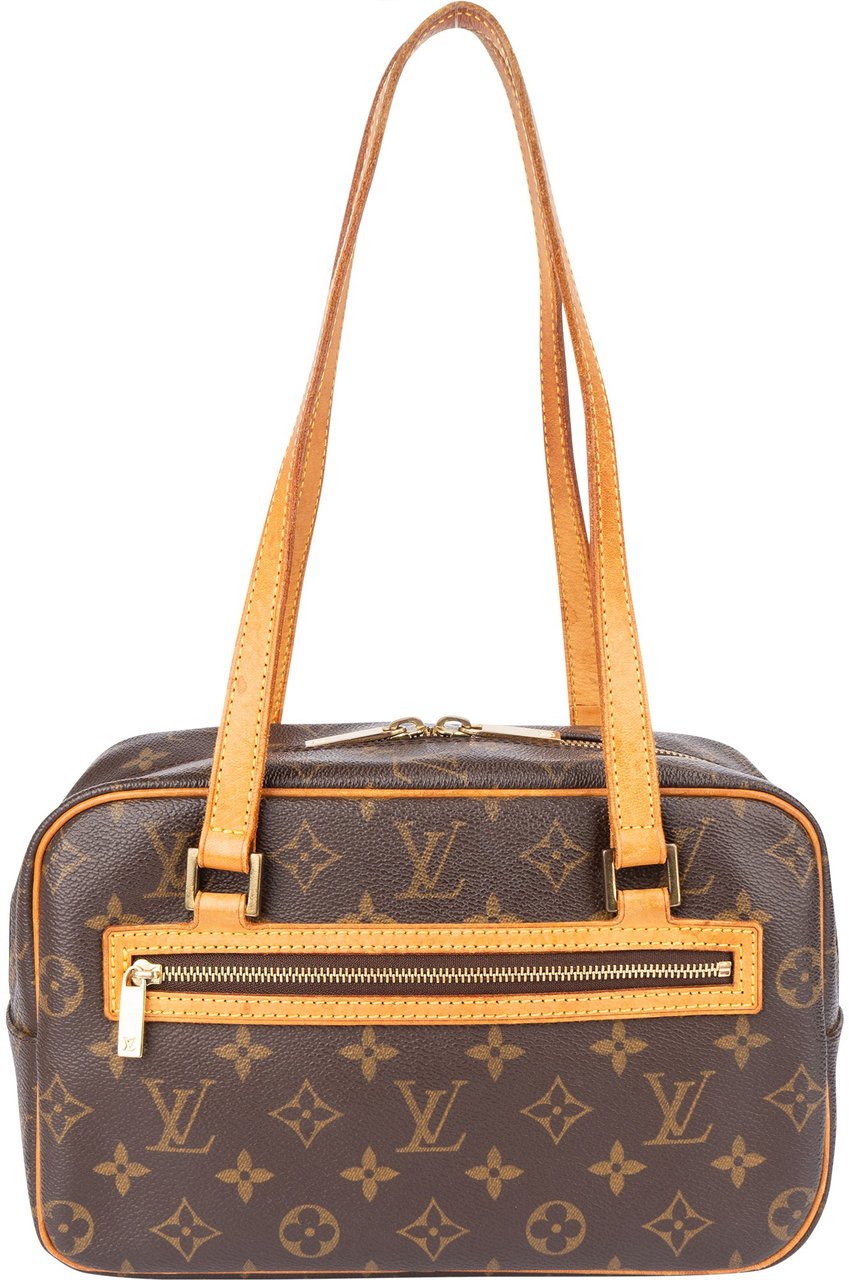 Louis Vuitton Louis Vuitton Canvas Monogram Cite MM Shoulder Bag Bruin