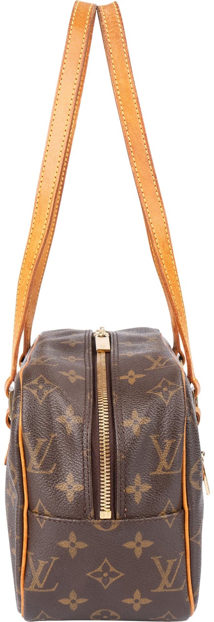 Louis Vuitton Louis Vuitton Canvas Monogram Cite MM Shoulder Bag Bruin