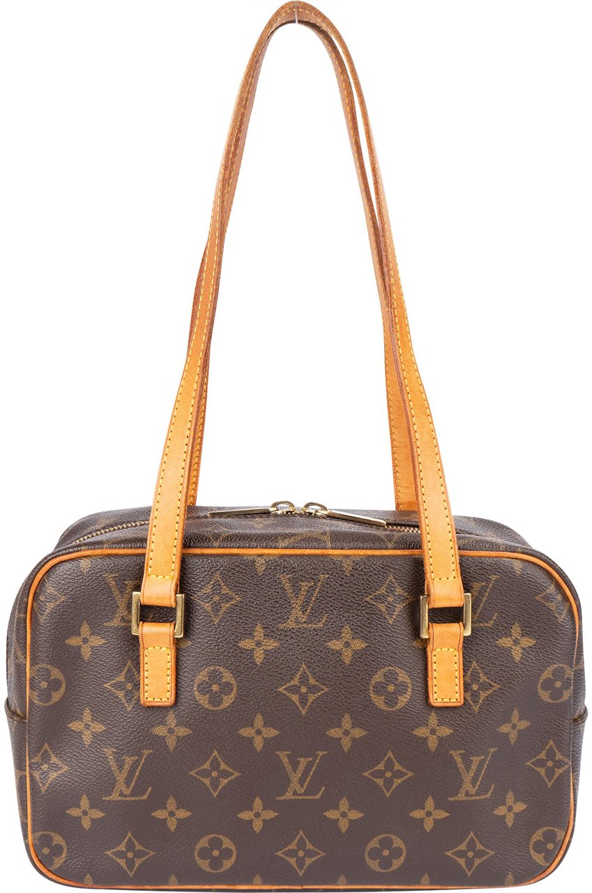 Louis Vuitton Louis Vuitton Canvas Monogram Cite MM Shoulder Bag Bruin
