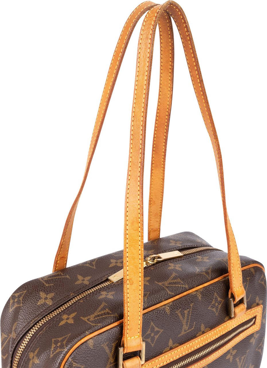 Louis Vuitton Louis Vuitton Canvas Monogram Cite MM Shoulder Bag Bruin