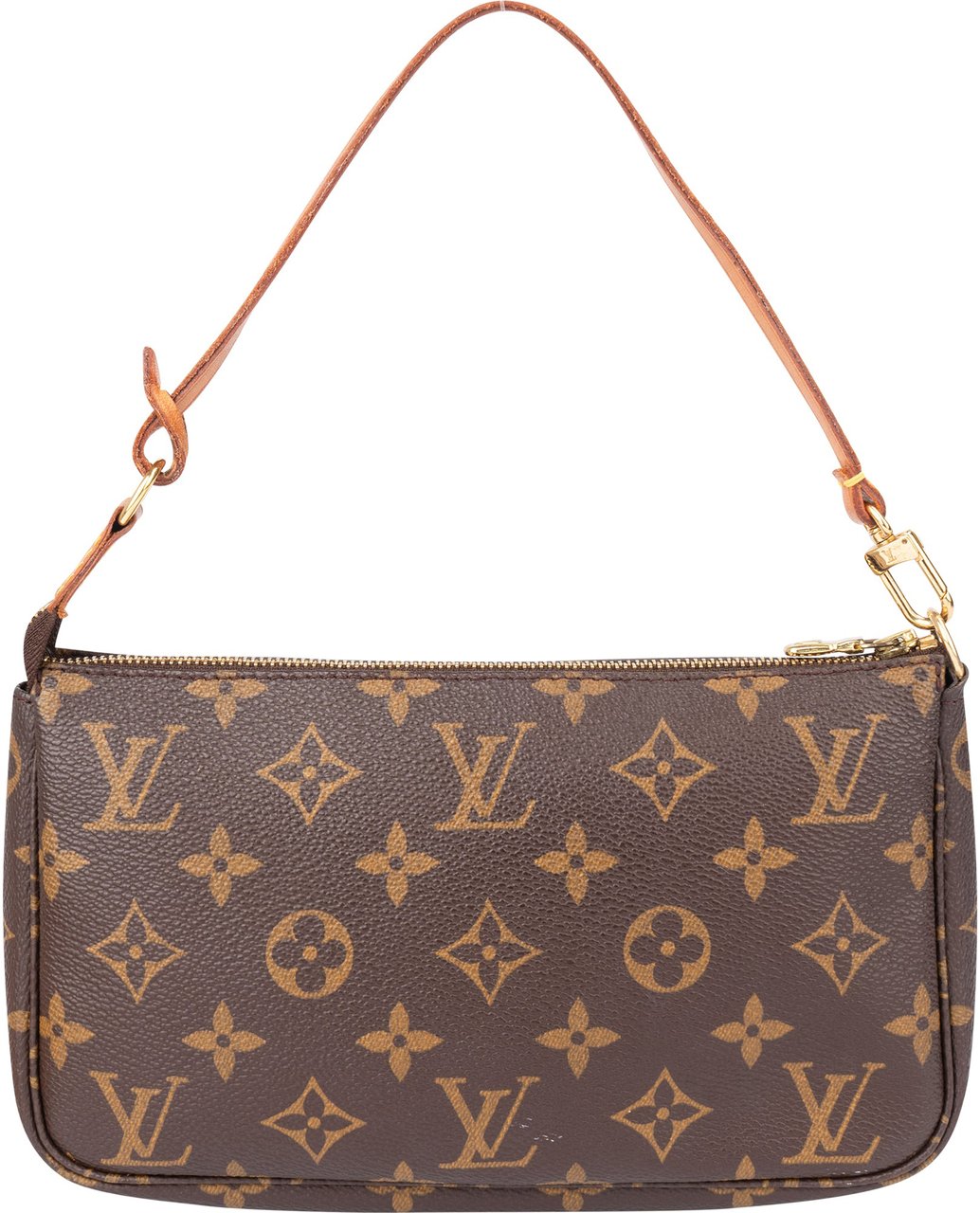 Louis Vuitton Louis Vuitton Canvas Monogram Pochette Accessoire Handbag Bruin