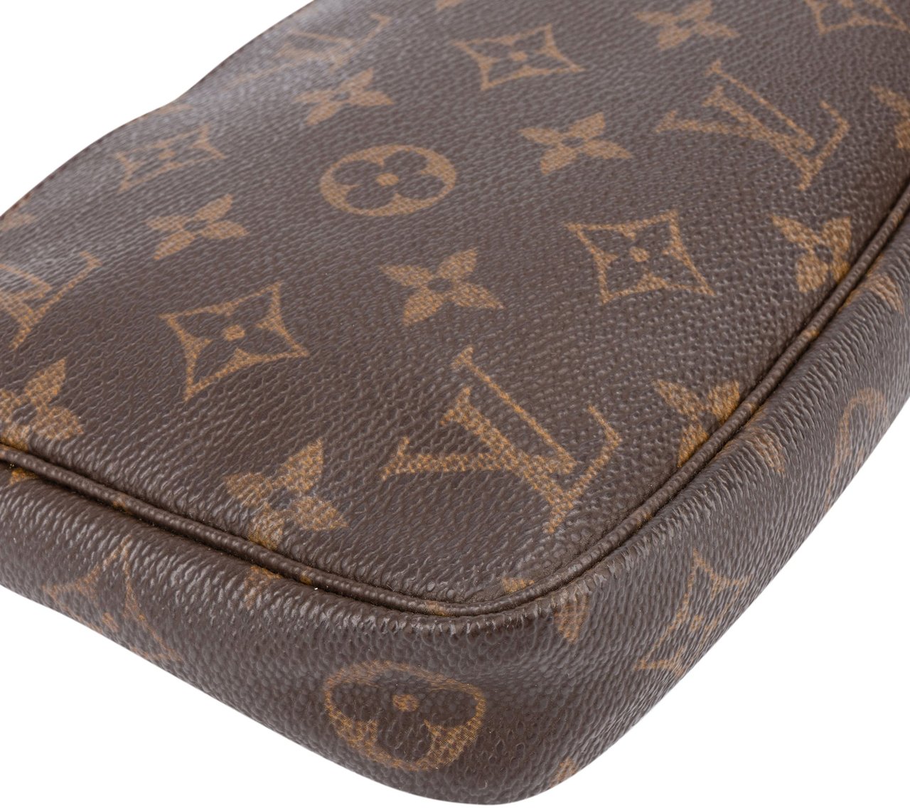 Louis Vuitton Louis Vuitton Canvas Monogram Pochette Accessoire Handbag Bruin