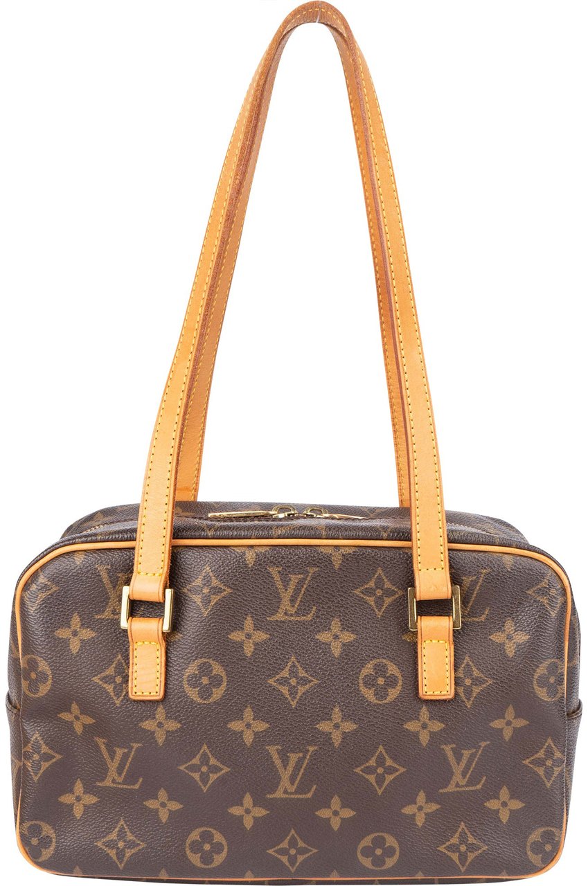 Louis Vuitton Louis Vuitton Canvas Monogram Cite MM Shoulder Bag Bruin
