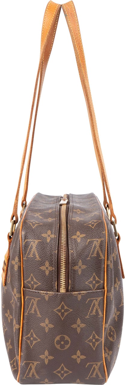 Louis Vuitton Canvas Monogram Cite GM Shoulder Bag Bruin