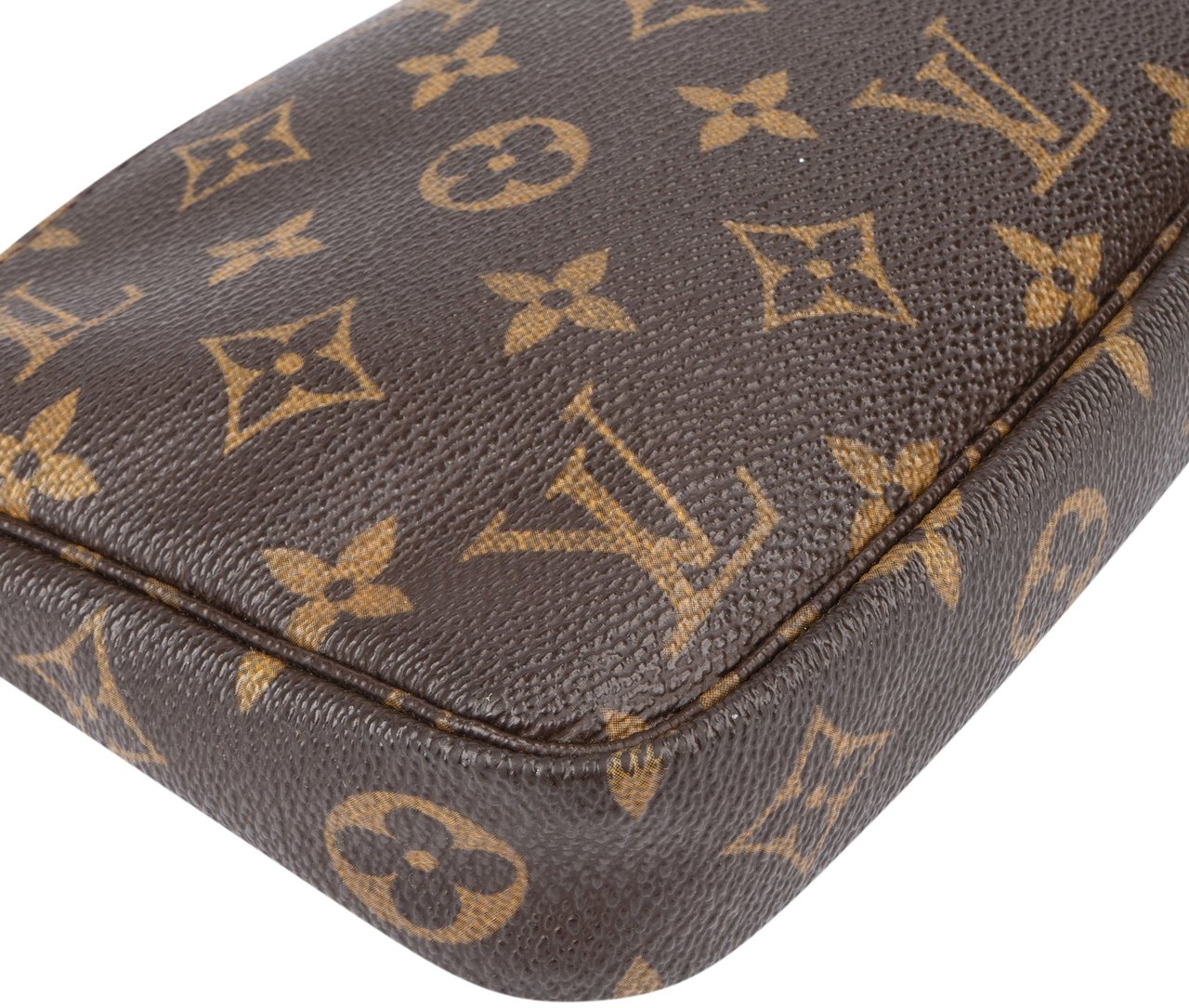 Louis Vuitton Louis Vuitton Canvas Monogram Pochette Accessoire Handbag Bruin