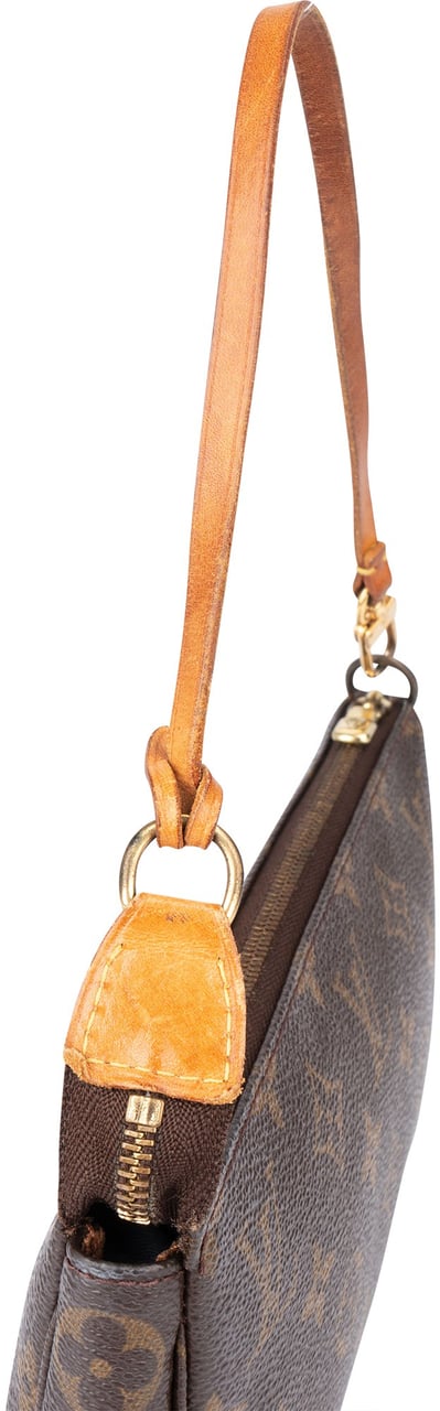 Louis Vuitton Louis Vuitton Canvas Monogram Pochette Accessoire Handbag Bruin