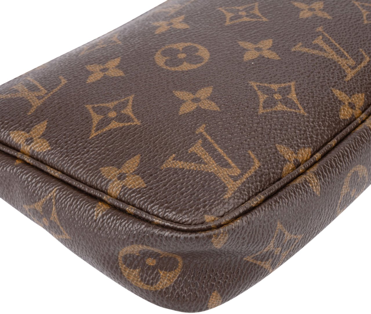 Louis Vuitton Louis Vuitton Canvas Monogram Pochette Accessoire Handbag Bruin