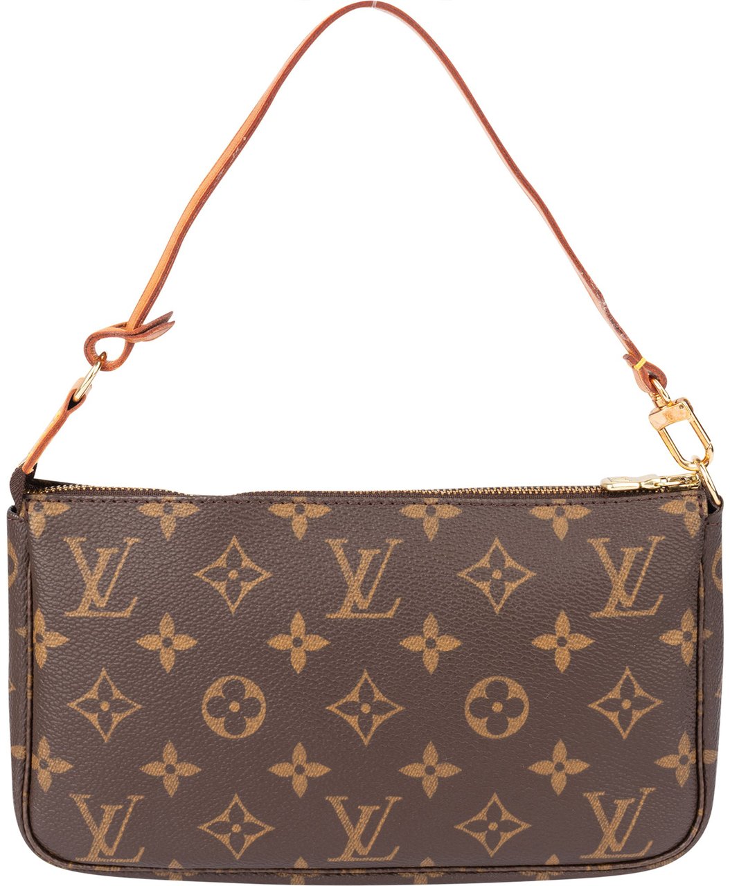 Louis Vuitton Louis Vuitton Canvas Monogram Pochette Accessoire Handbag Bruin