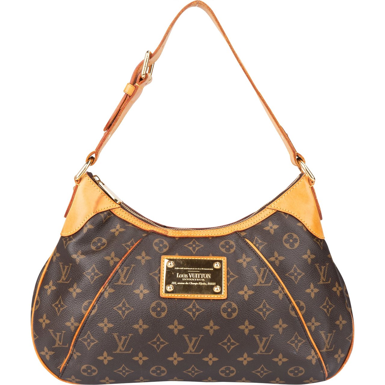 Louis Vuitton Louis Vuitton Canvas Monogram Thames GM Shoulder Bag Bruin