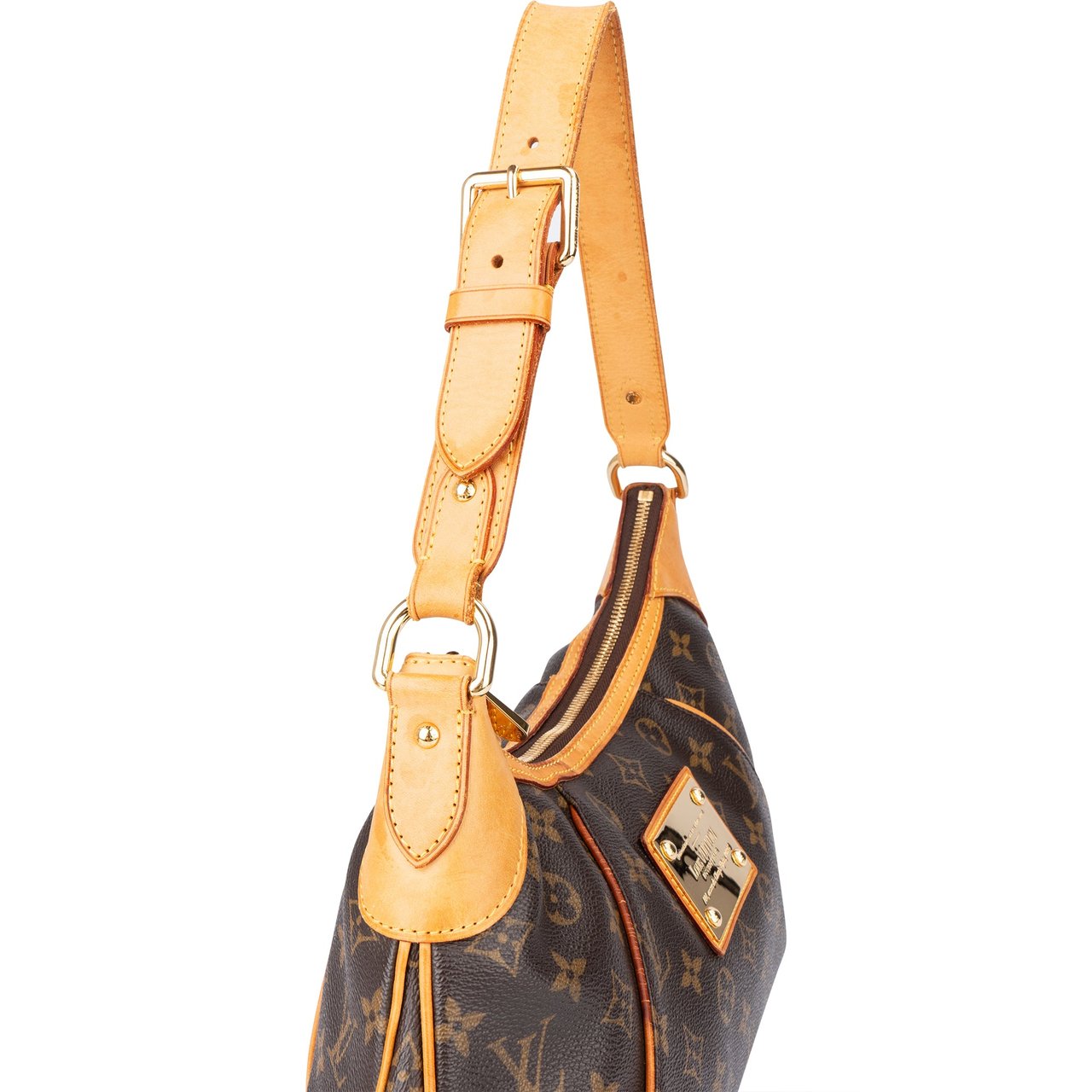 Louis Vuitton Louis Vuitton Canvas Monogram Thames GM Shoulder Bag Bruin
