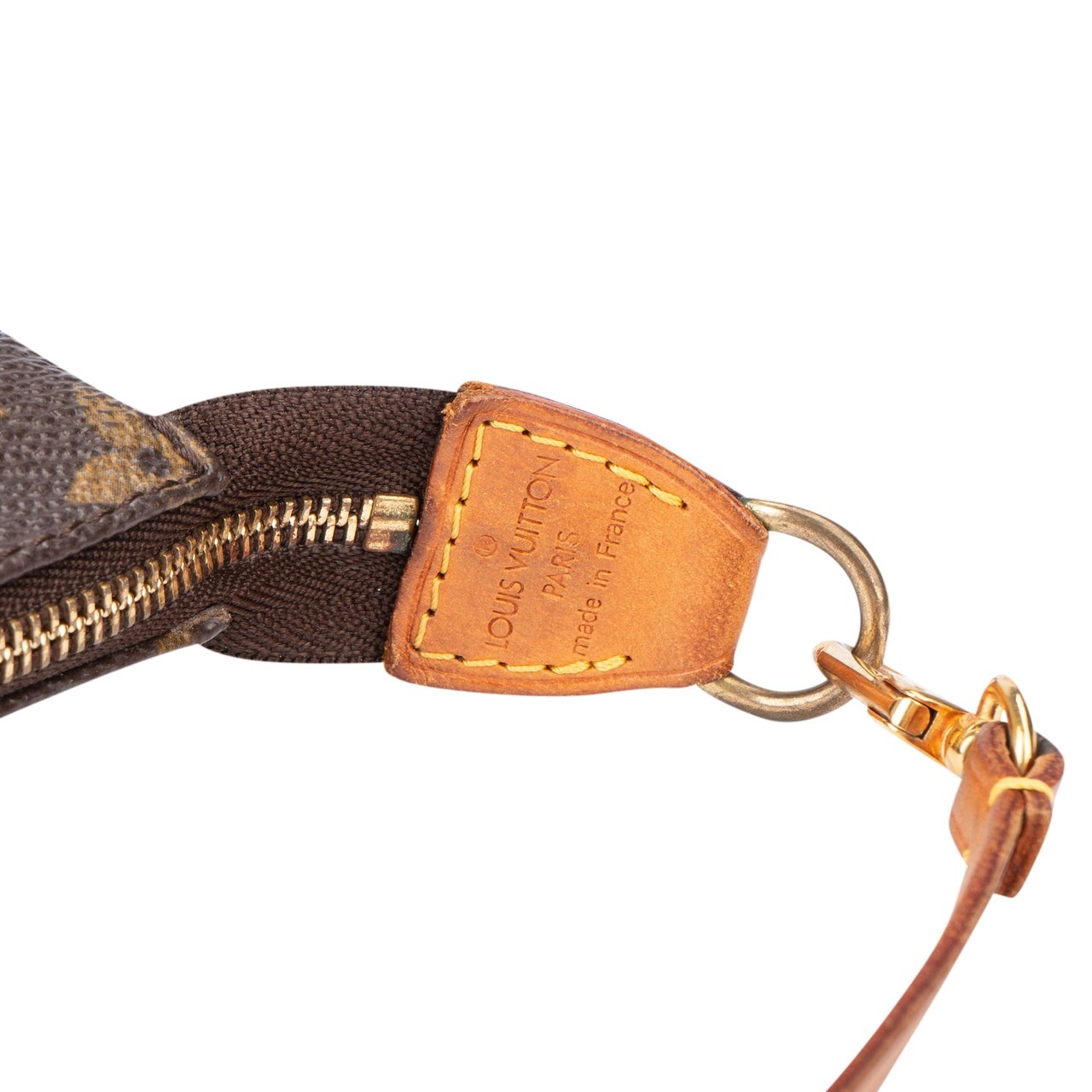 Louis Vuitton Louis Vuitton Canvas Monogram Pochette Accessoire Handbag Bruin