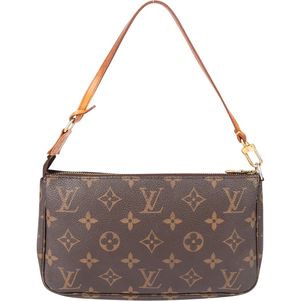 Louis Vuitton Louis Vuitton Canvas Monogram Pochette Accessoire Handbag Bruin