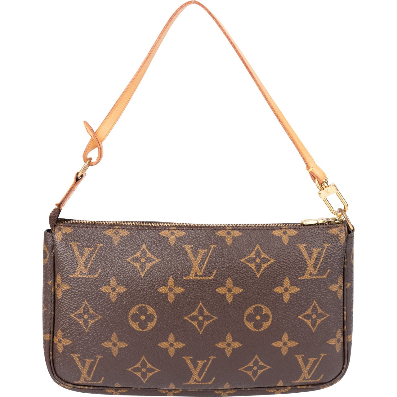 Louis Vuitton Louis Vuitton Canvas Monogram Pochette Accessoire Handbag Bruin