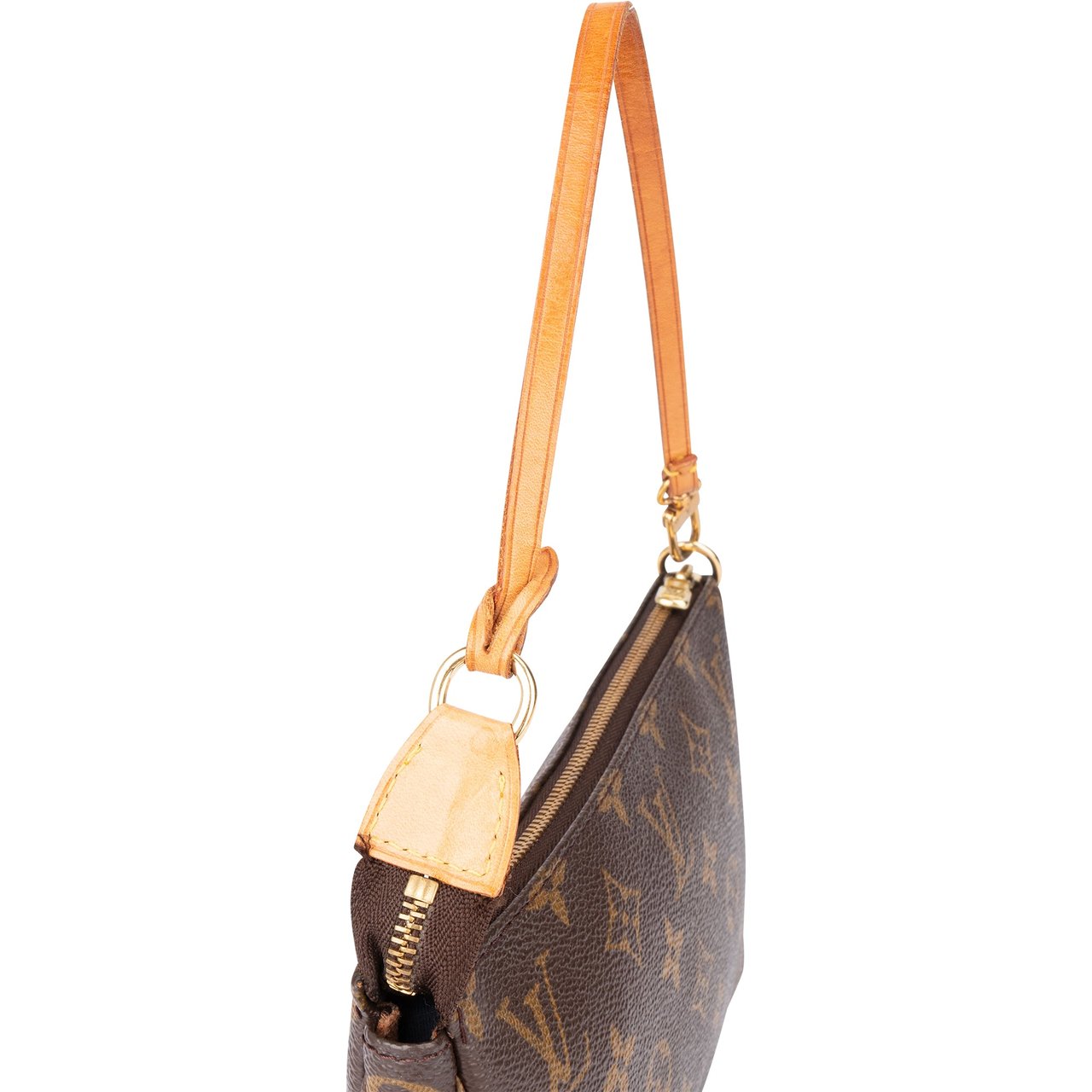 Louis Vuitton Louis Vuitton Canvas Monogram Pochette Accessoire Handbag Bruin