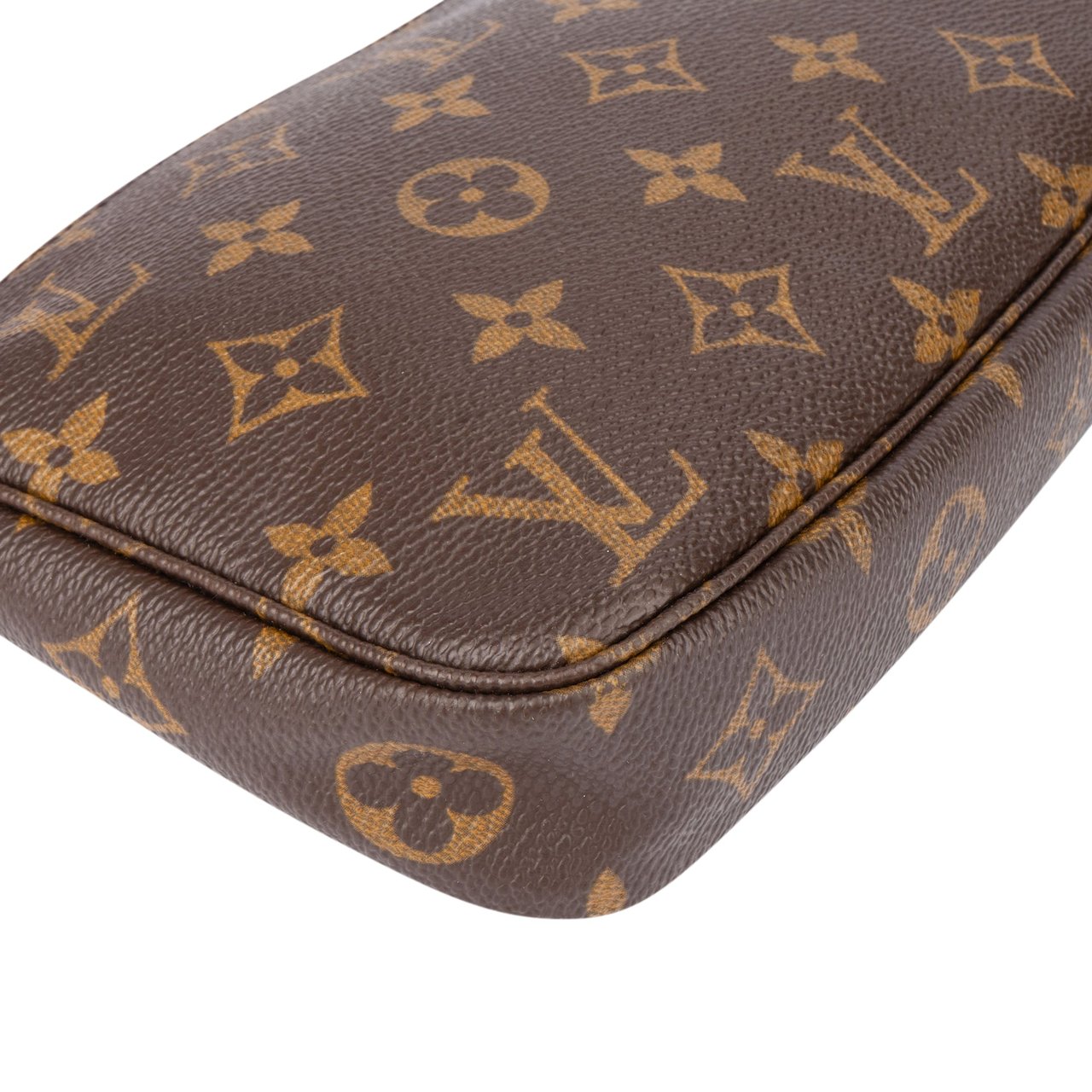 Louis Vuitton Louis Vuitton Canvas Monogram Pochette Accessoire Handbag Bruin