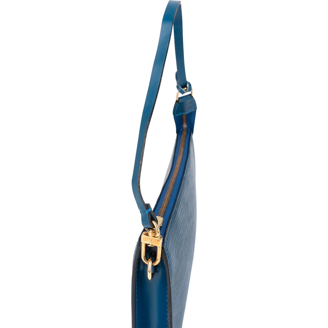 Louis Vuitton Louis Vuitton Bleu Epi Leather Pochette Accessoire Handbag Blauw