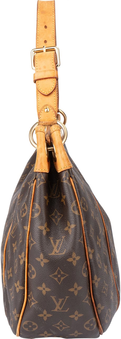 Louis Vuitton Louis Vuitton Canvas Monogram Galliera PM Handbag Bruin