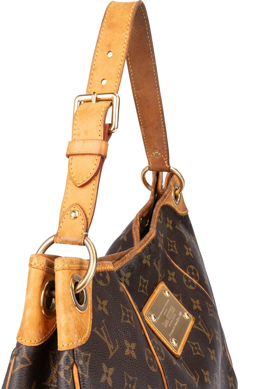 Louis Vuitton Louis Vuitton Canvas Monogram Galliera PM Handbag Bruin