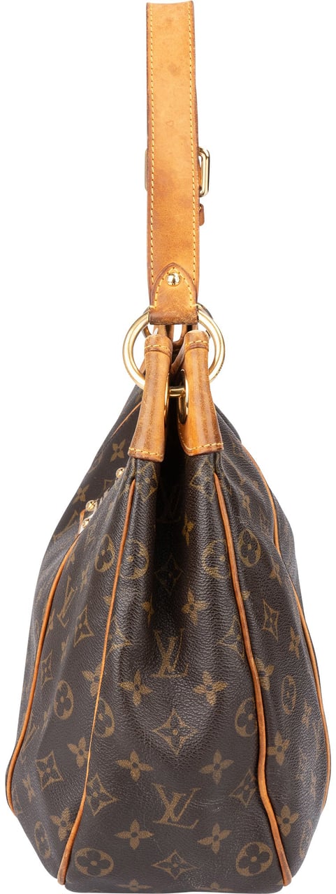 Louis Vuitton Louis Vuitton Canvas Monogram Galliera PM Handbag Bruin