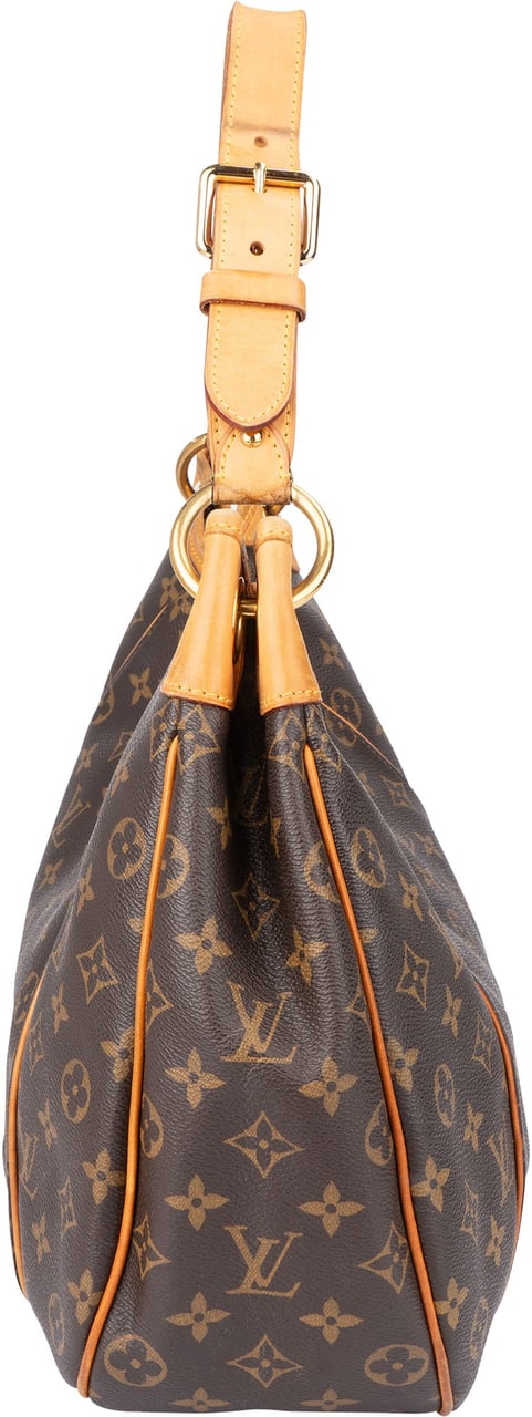Louis Vuitton Louis Vuitton Canvas Monogram Galliera PM Handbag Bruin