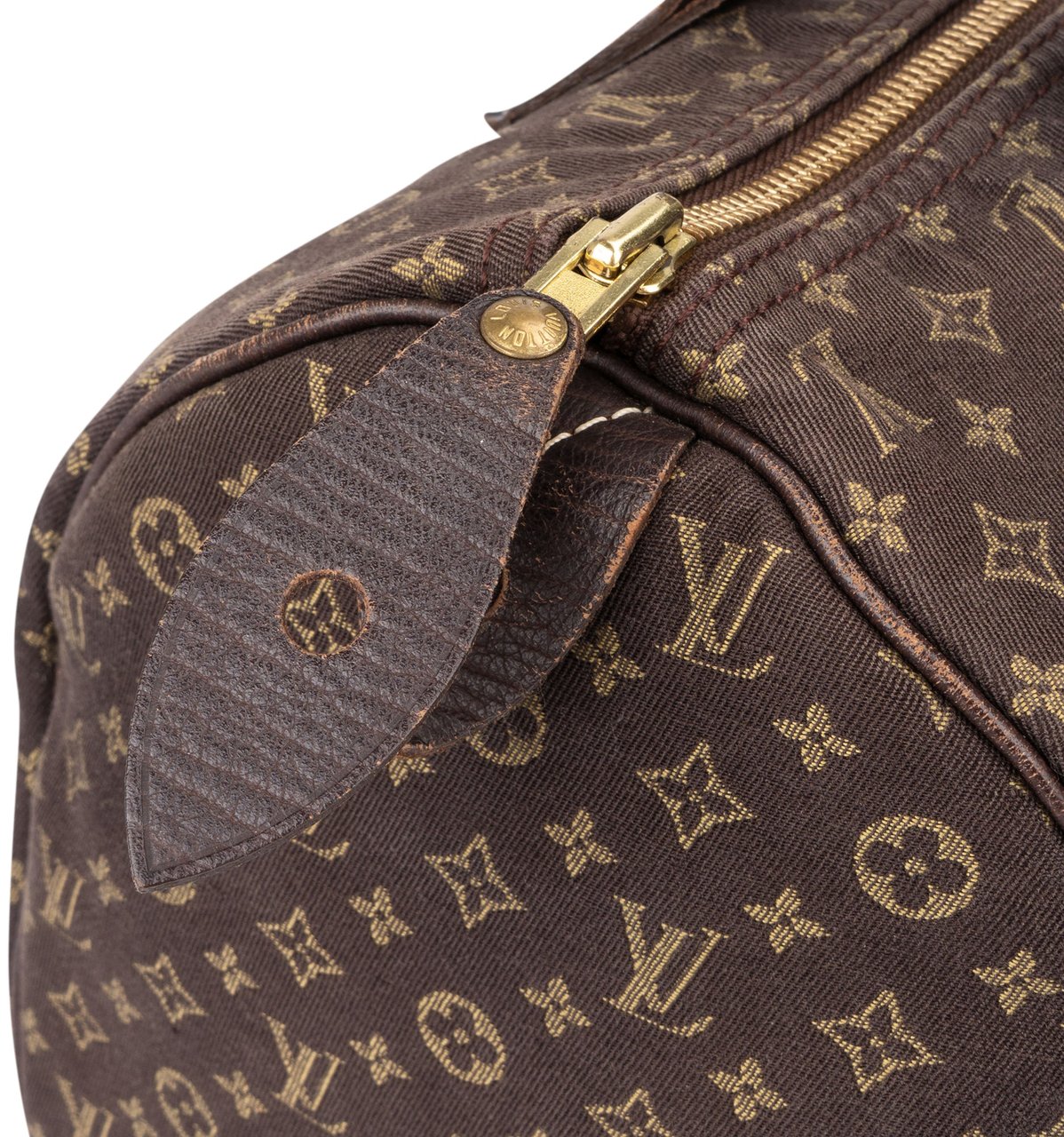 Louis Vuitton Louis Vuitton Mini Lin Monogram Speedy 30 Handbag Bruin