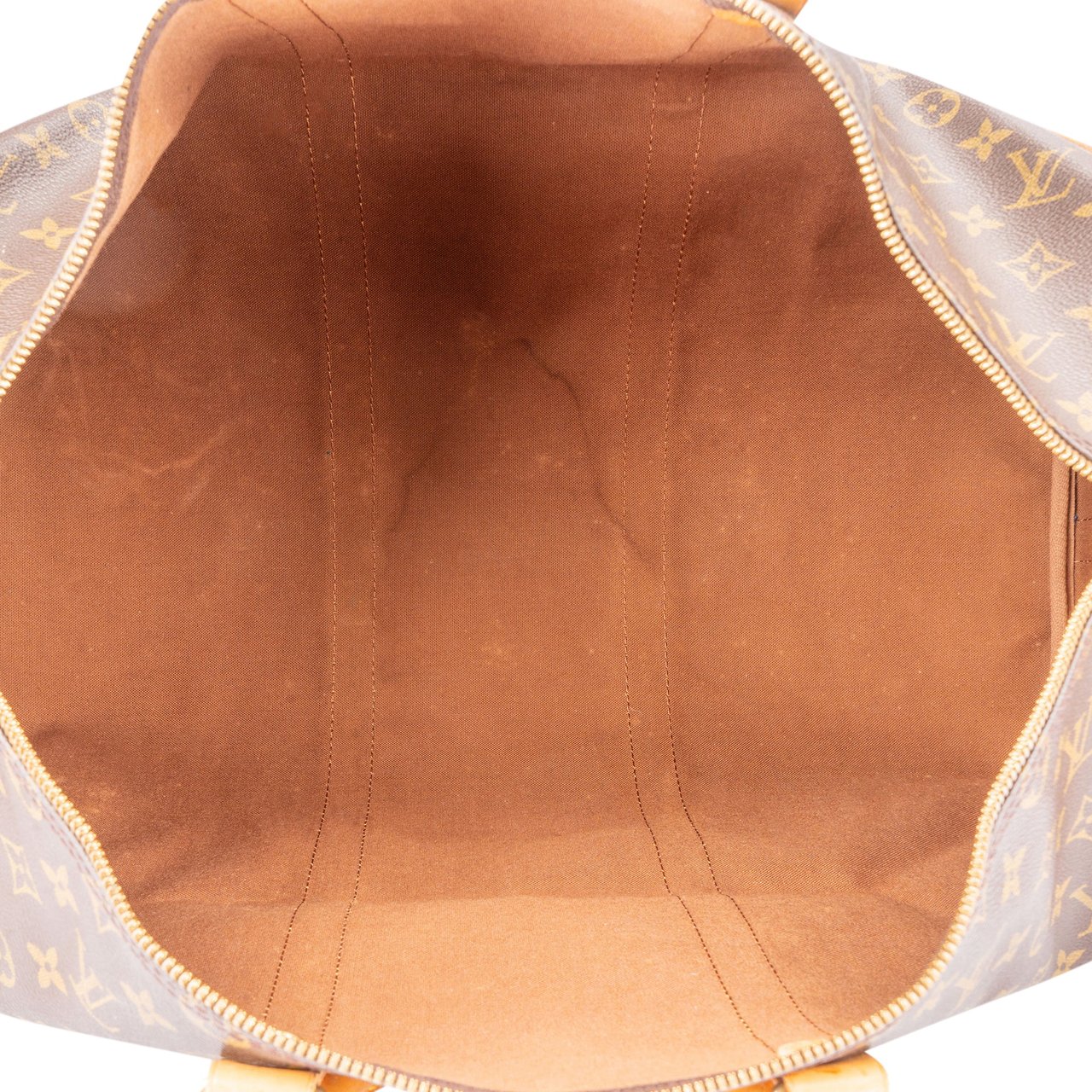 Louis Vuitton Louis Vuitton Canvas Monogram Keepall 50 Bandouliere Bruin