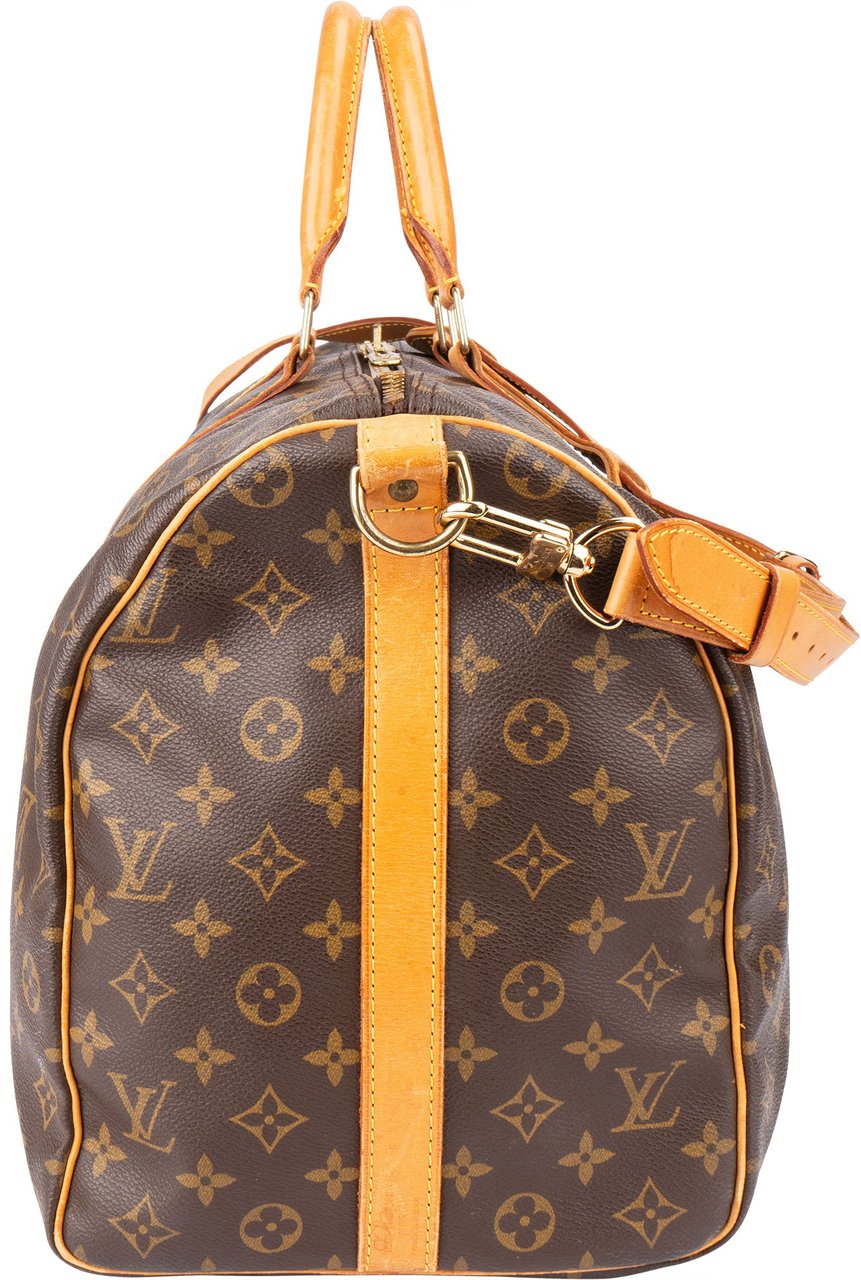 Louis Vuitton Louis Vuitton Canvas Monogram Keepall 50 Bandouliere Bruin