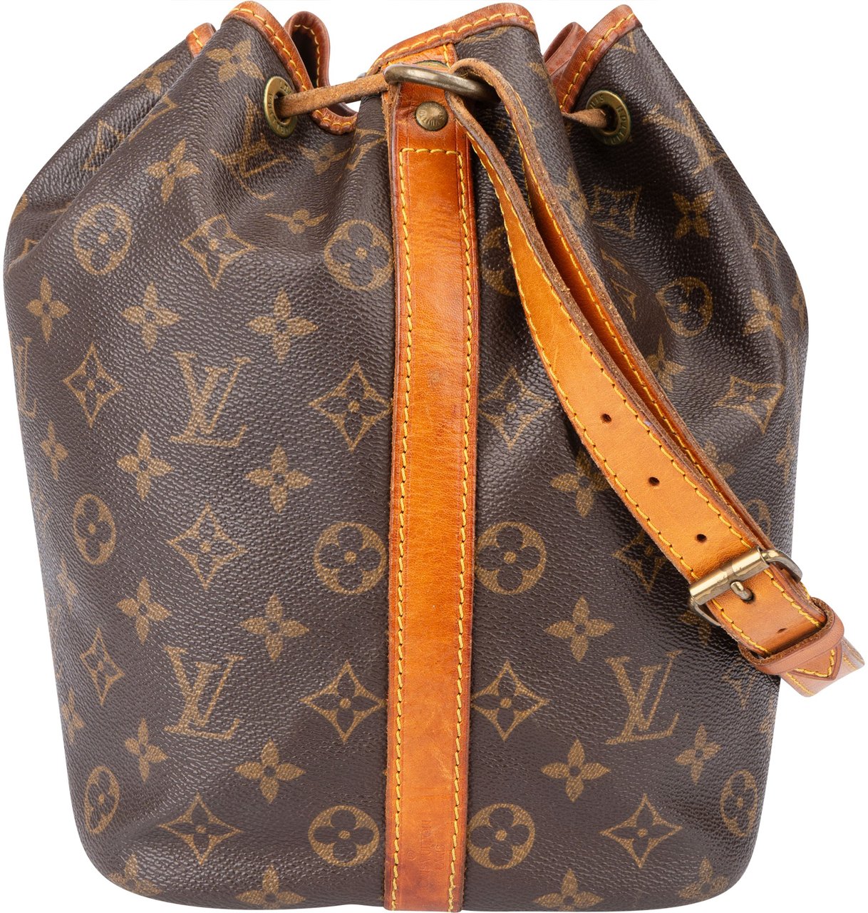 Louis Vuitton Louis Vuitton Canvas Monogram Sac Noe Petit Shoulder Bag Bruin