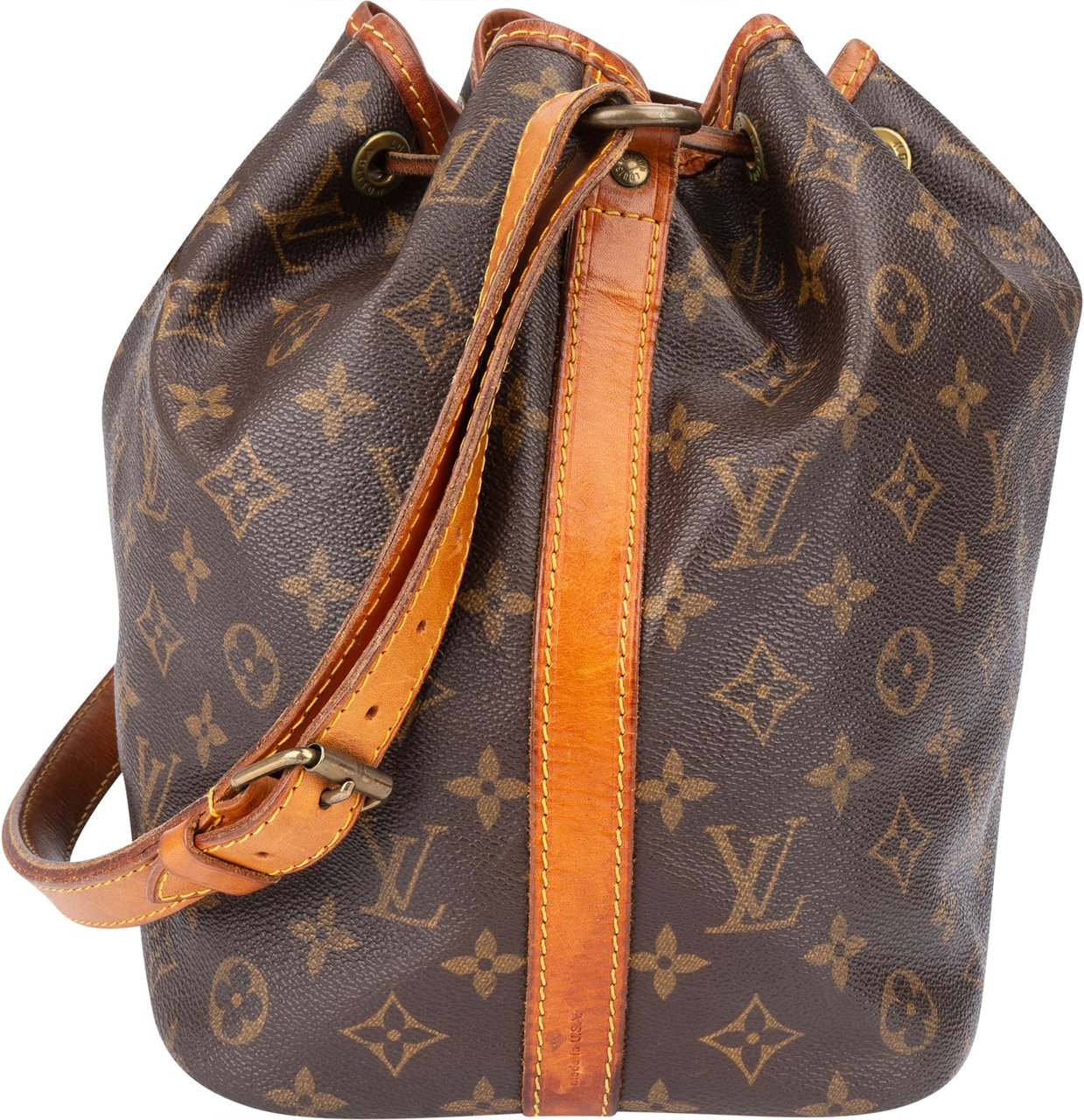 Louis Vuitton Louis Vuitton Canvas Monogram Sac Noe Petit Shoulder Bag Bruin