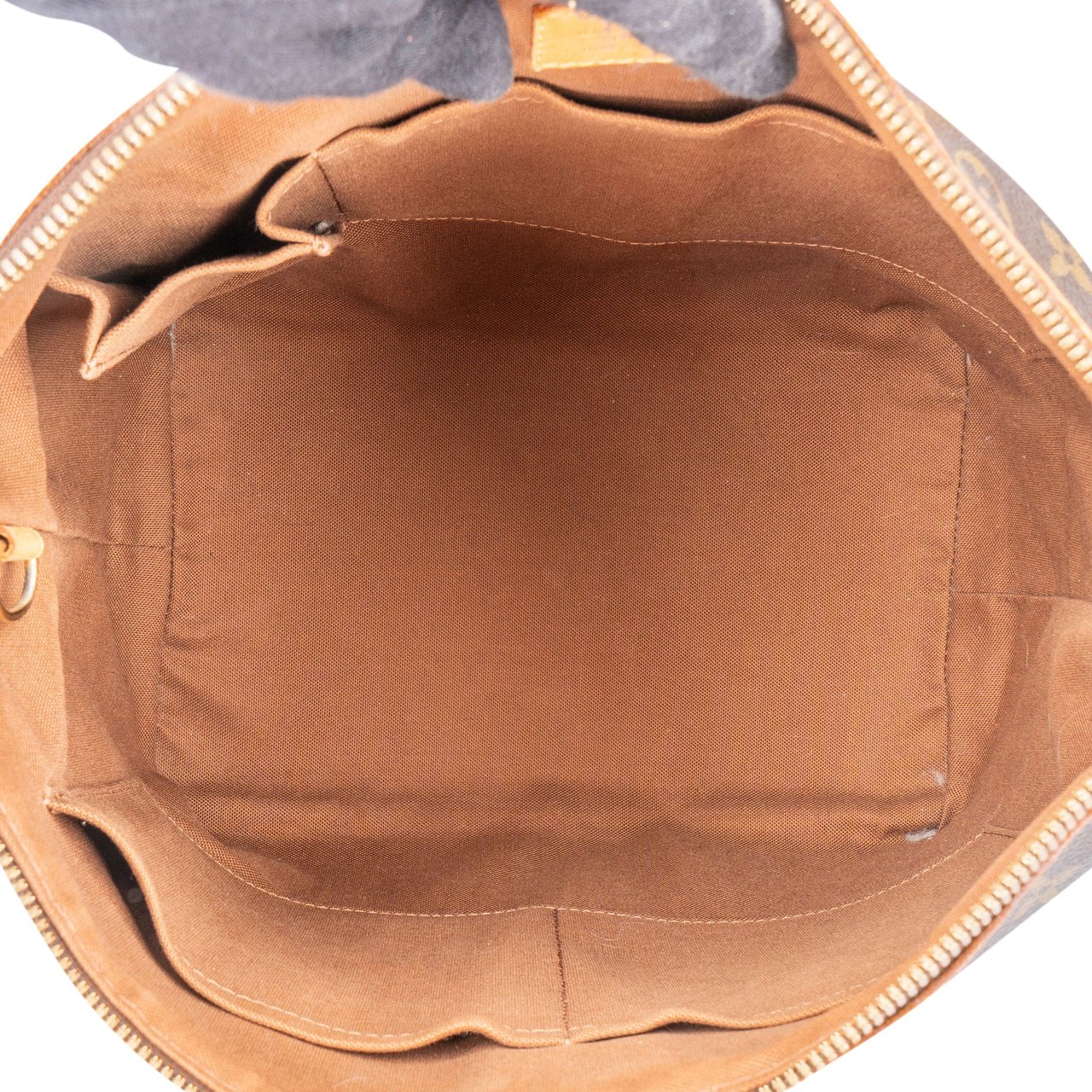 Louis Vuitton Louis Vuitton Canvas Monogram Palermo PM Handbag Bruin