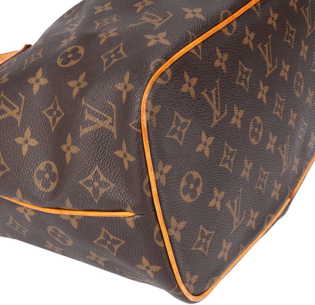 Louis Vuitton Louis Vuitton Canvas Monogram Palermo PM Handbag Bruin