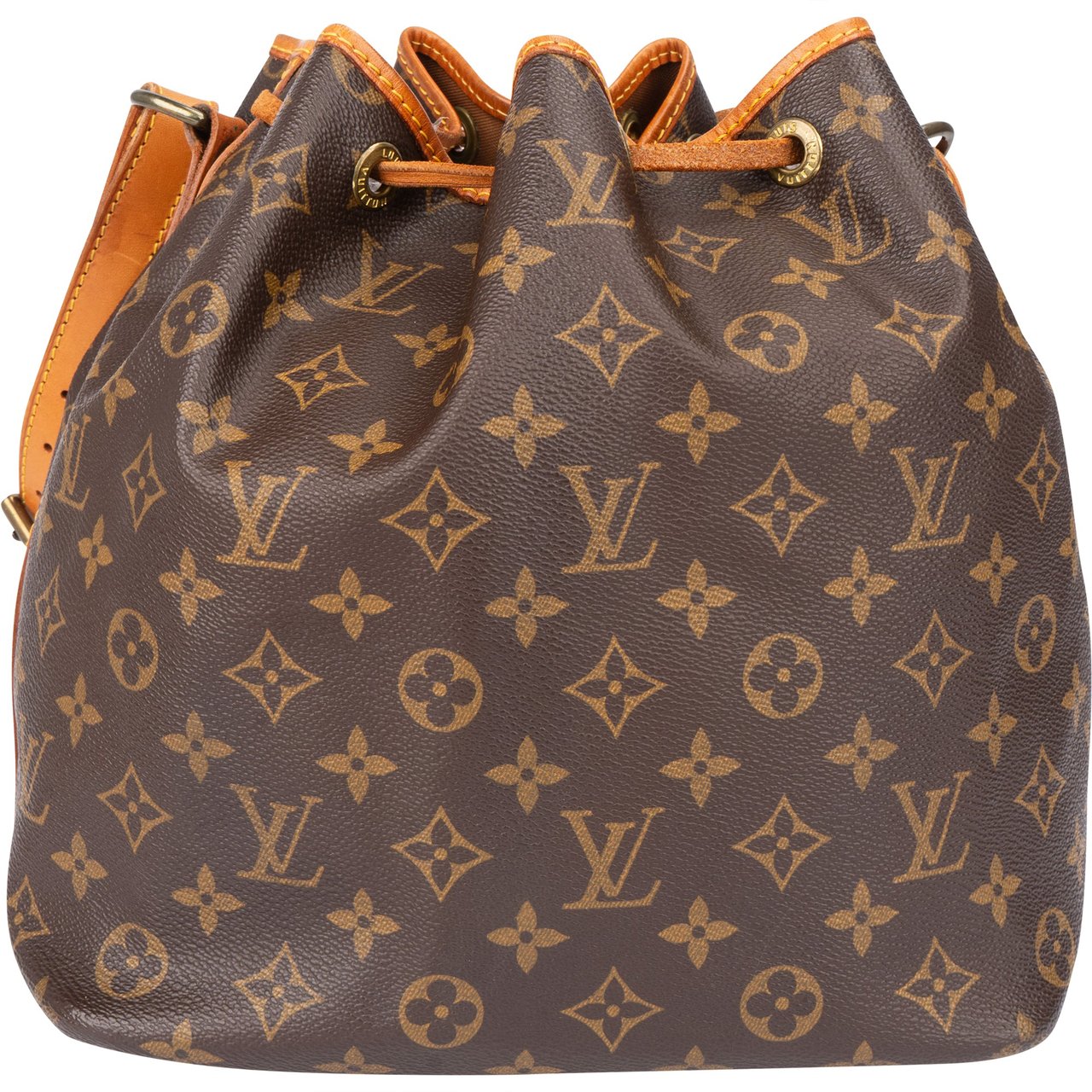 Louis Vuitton Louis Vuitton Canvas Monogram Sac Noe Petit Shoulder Bag Bruin
