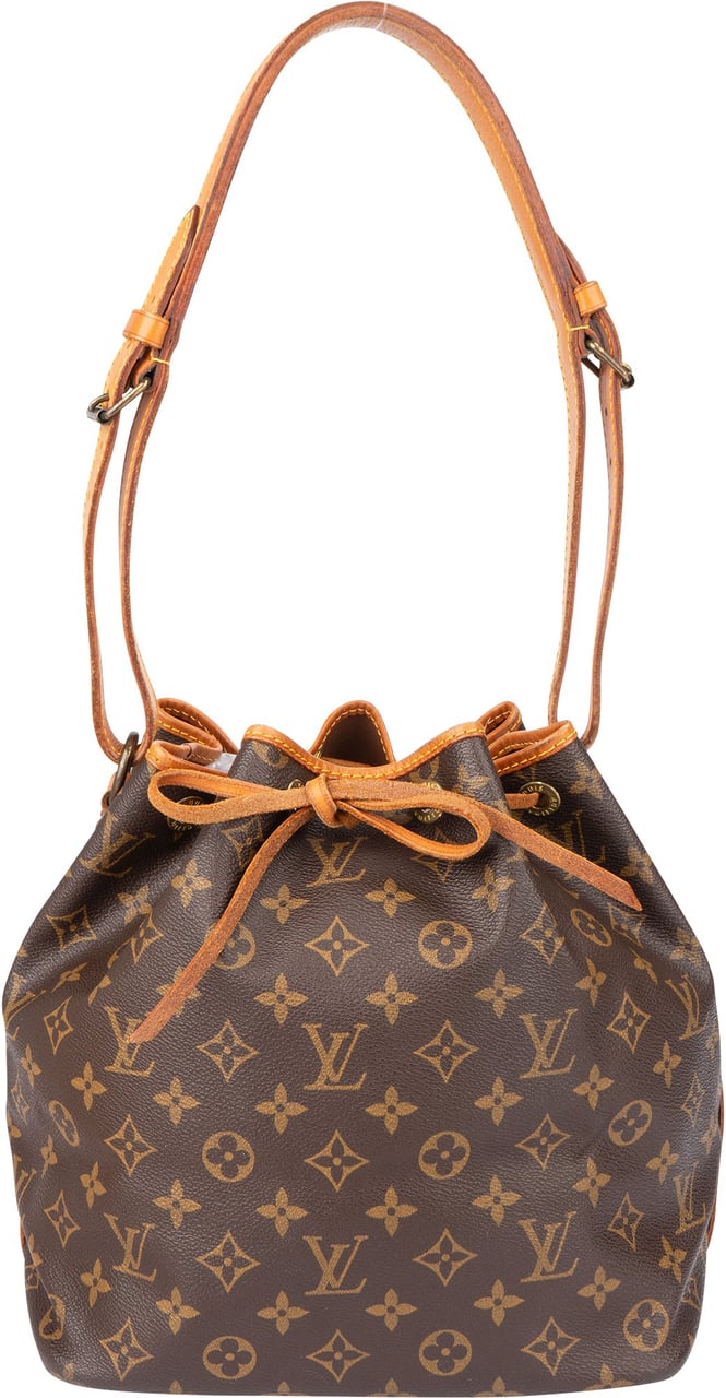 Louis Vuitton Louis Vuitton Canvas Monogram Sac Noe Petit Shoulder Bag Bruin