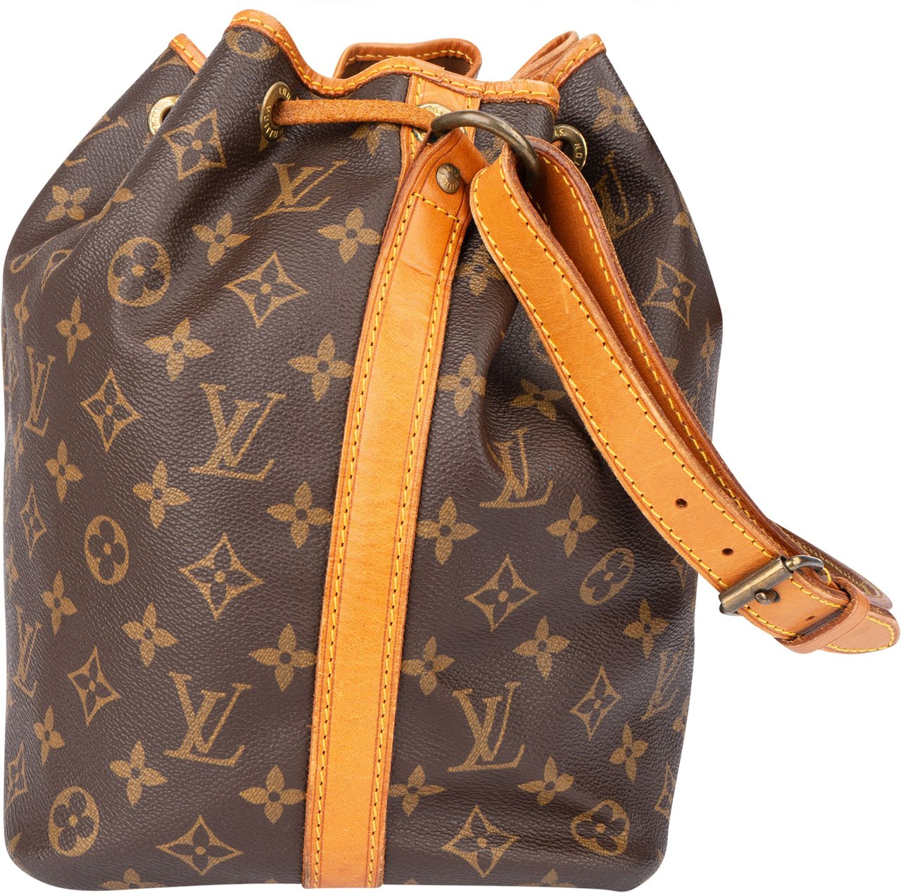 Louis Vuitton Louis Vuitton Canvas Monogram Sac Noe Petit Shoulder Bag Bruin