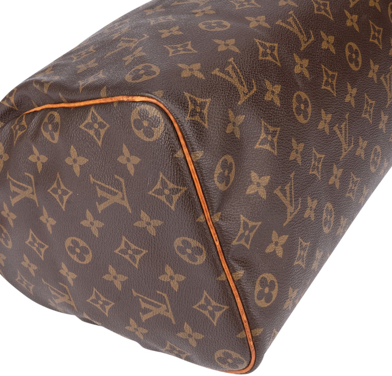 Louis Vuitton Louis Vuitton Canvas Monogram Speedy 30 Handbag Bruin