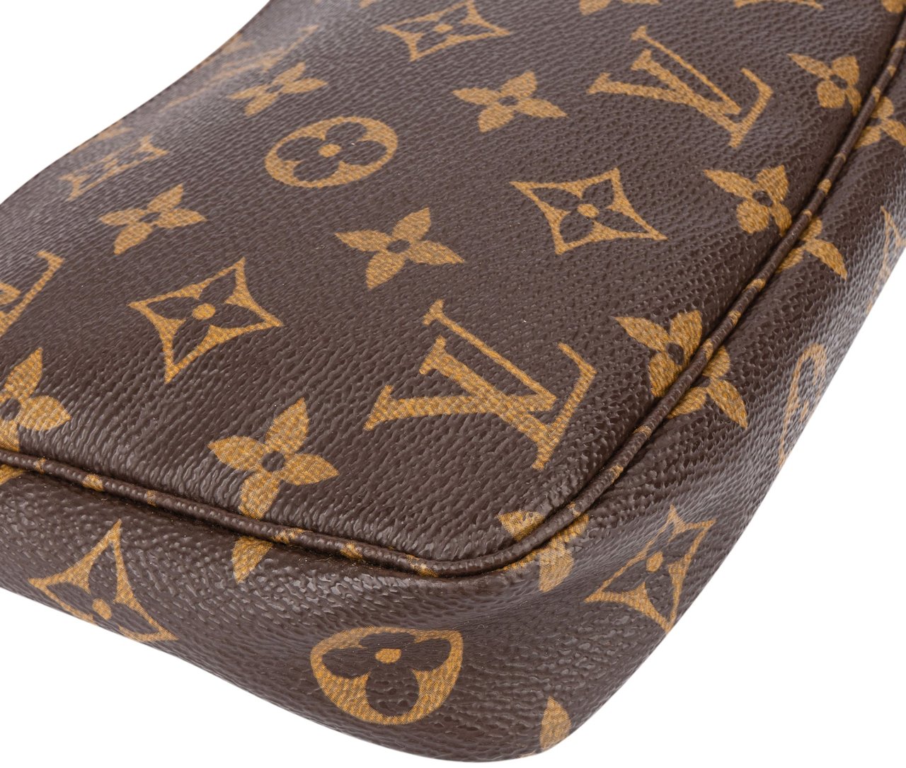 Louis Vuitton Louis Vuitton Canvas Monogram Pochette Accessoire Handbag Bruin