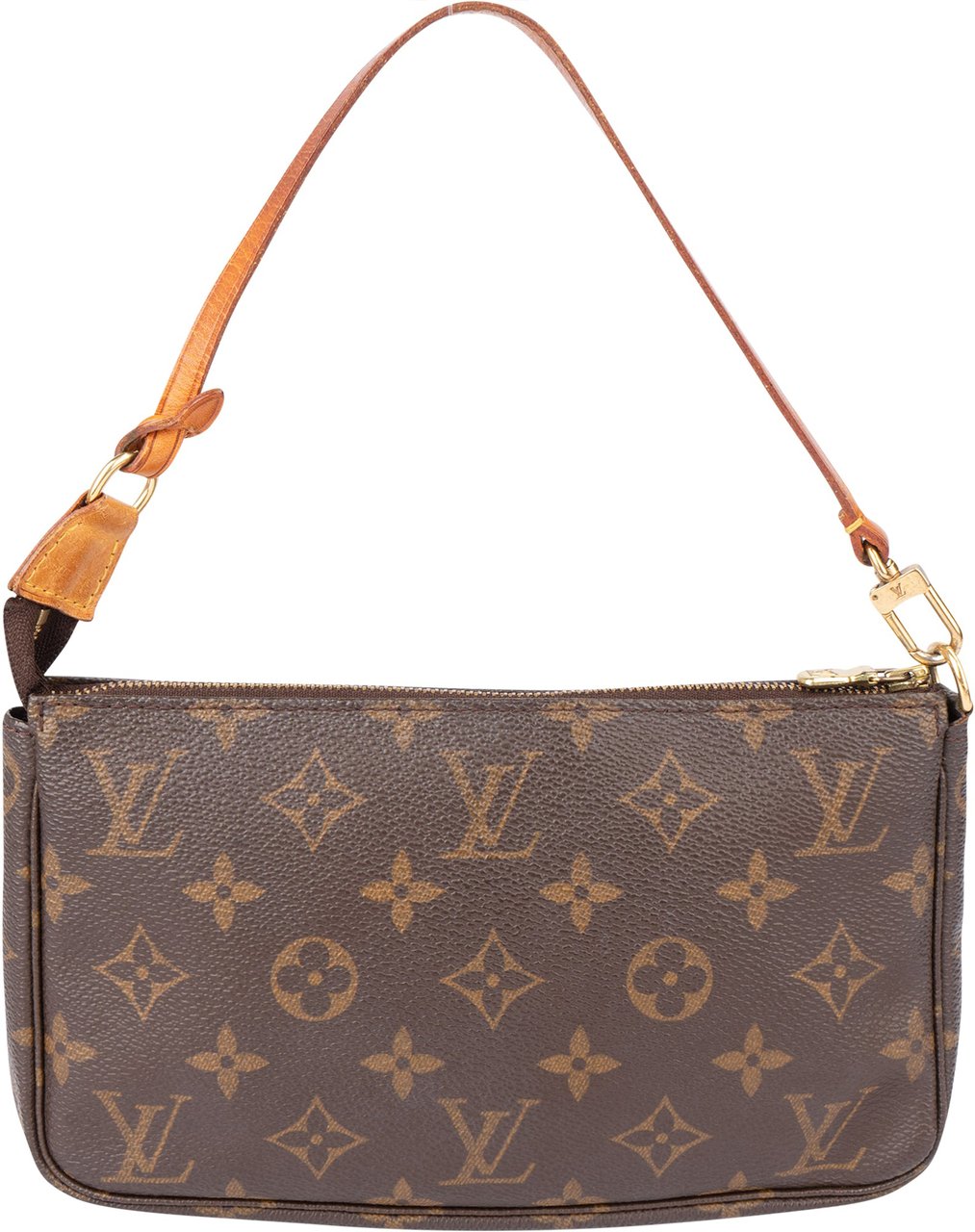 Louis Vuitton Louis Vuitton Canvas Monogram Pochette Accessoire Handbag Bruin