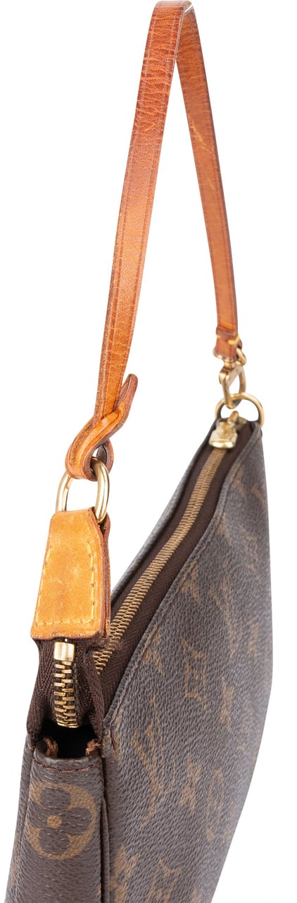 Louis Vuitton Louis Vuitton Canvas Monogram Pochette Accessoire Handbag Bruin