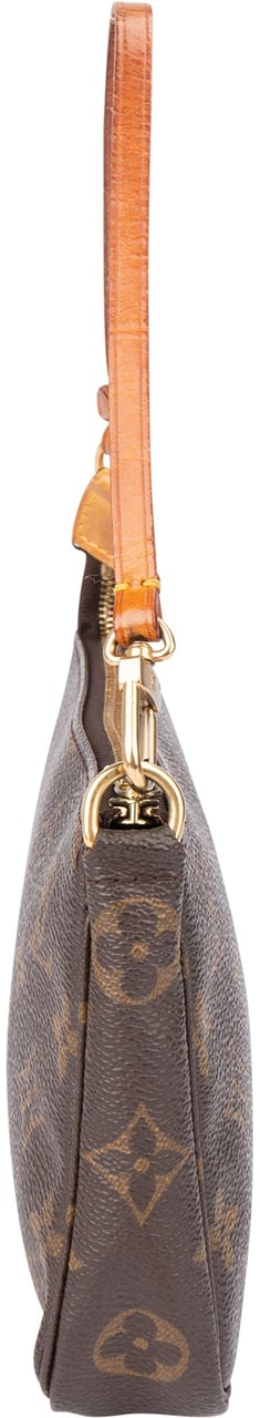 Louis Vuitton Louis Vuitton Canvas Monogram Pochette Accessoire Handbag Bruin