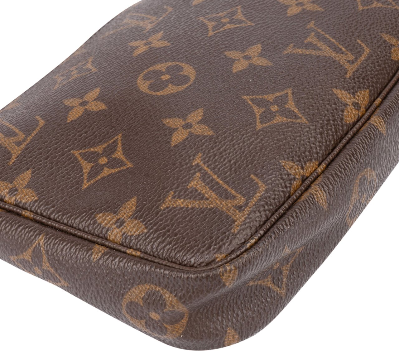 Louis Vuitton Louis Vuitton Canvas Monogram Pochette Accessoire Handbag Bruin