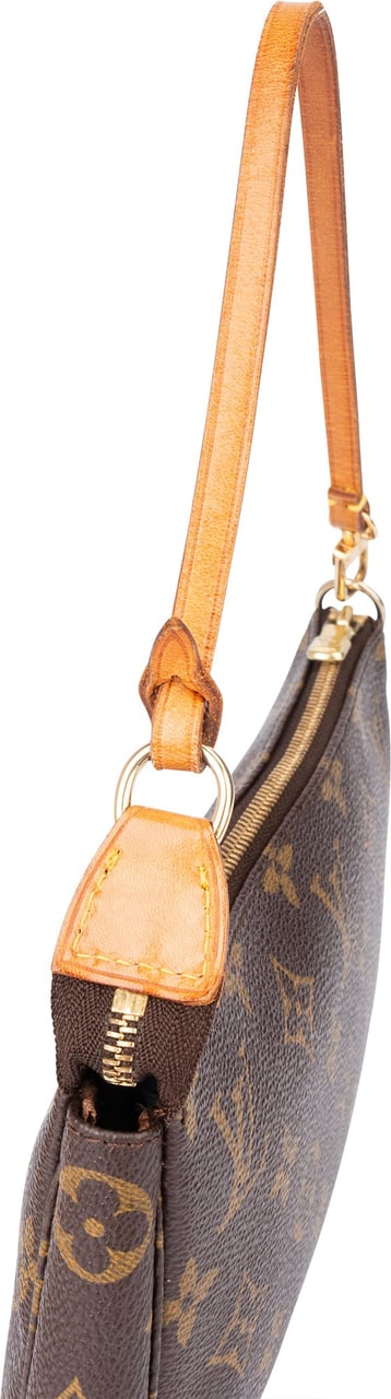 Louis Vuitton Louis Vuitton Canvas Monogram Pochette Accessoire Handbag Bruin