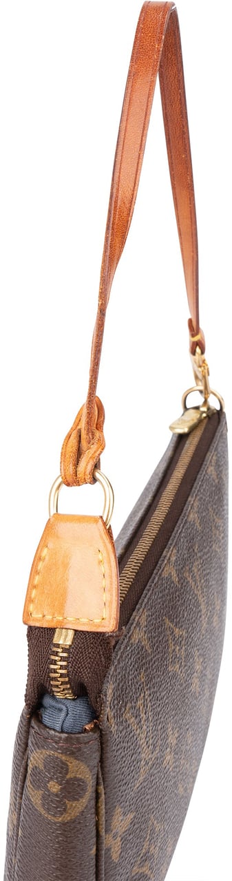 Louis Vuitton Louis Vuitton Canvas Monogram Pochette Accessoire Handbag Bruin