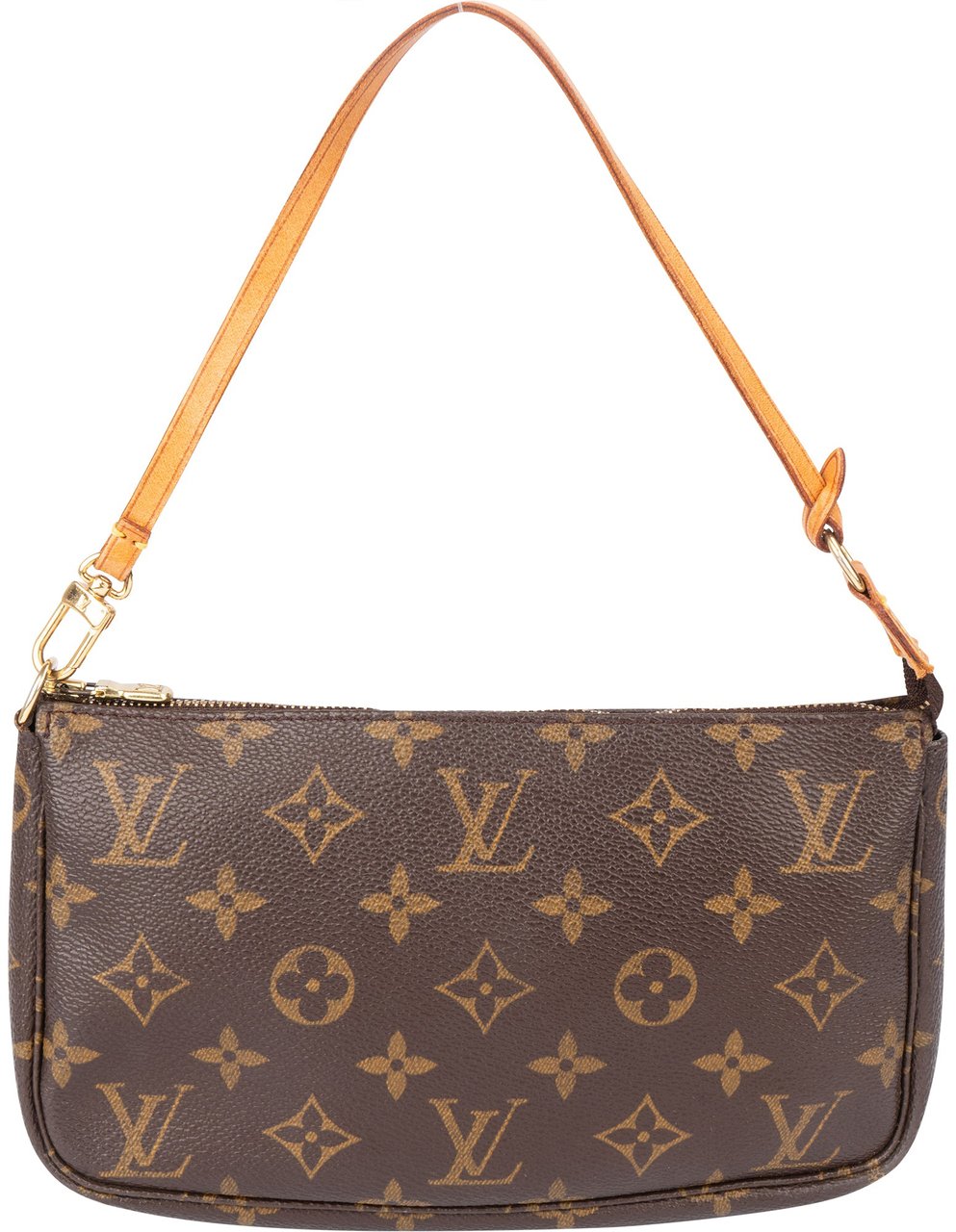 Louis Vuitton Louis Vuitton Canvas Monogram Pochette Accessoire Handbag Bruin