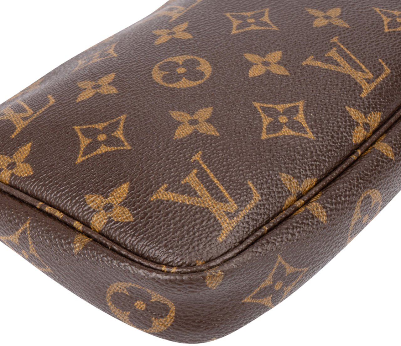 Louis Vuitton Louis Vuitton Canvas Monogram Pochette Accessoire Handbag Bruin