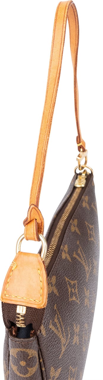 Louis Vuitton Louis Vuitton Canvas Monogram Pochette Accessoire Handbag Bruin