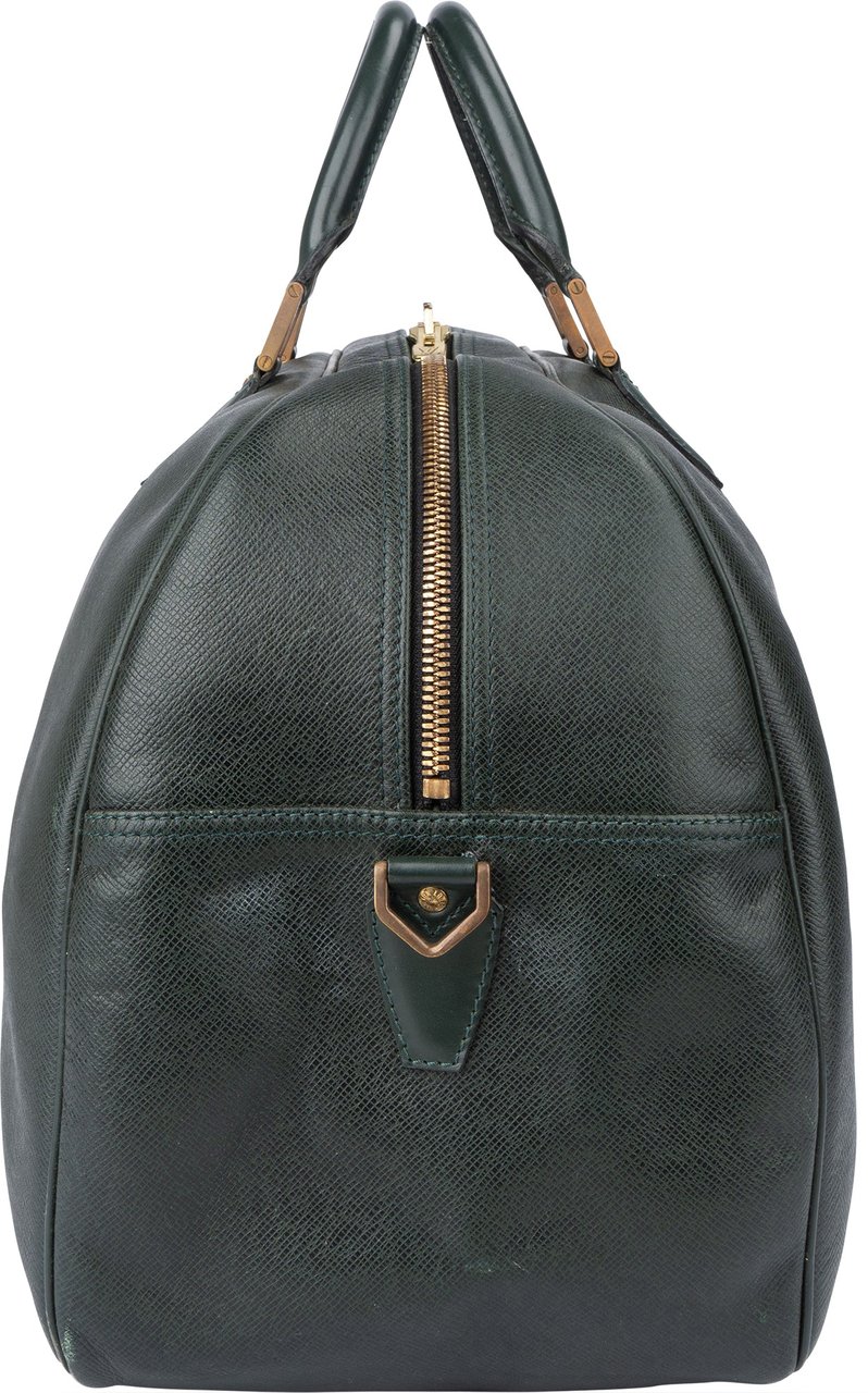 Louis Vuitton Louis Vuitton Vert Taiga Leather Kendall 45 Travel Bag Groen
